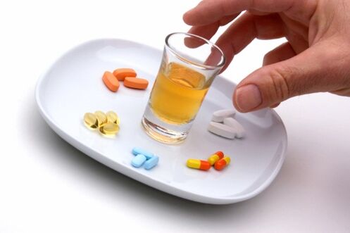 Tablety a alkohol po odstránení žlčníka
